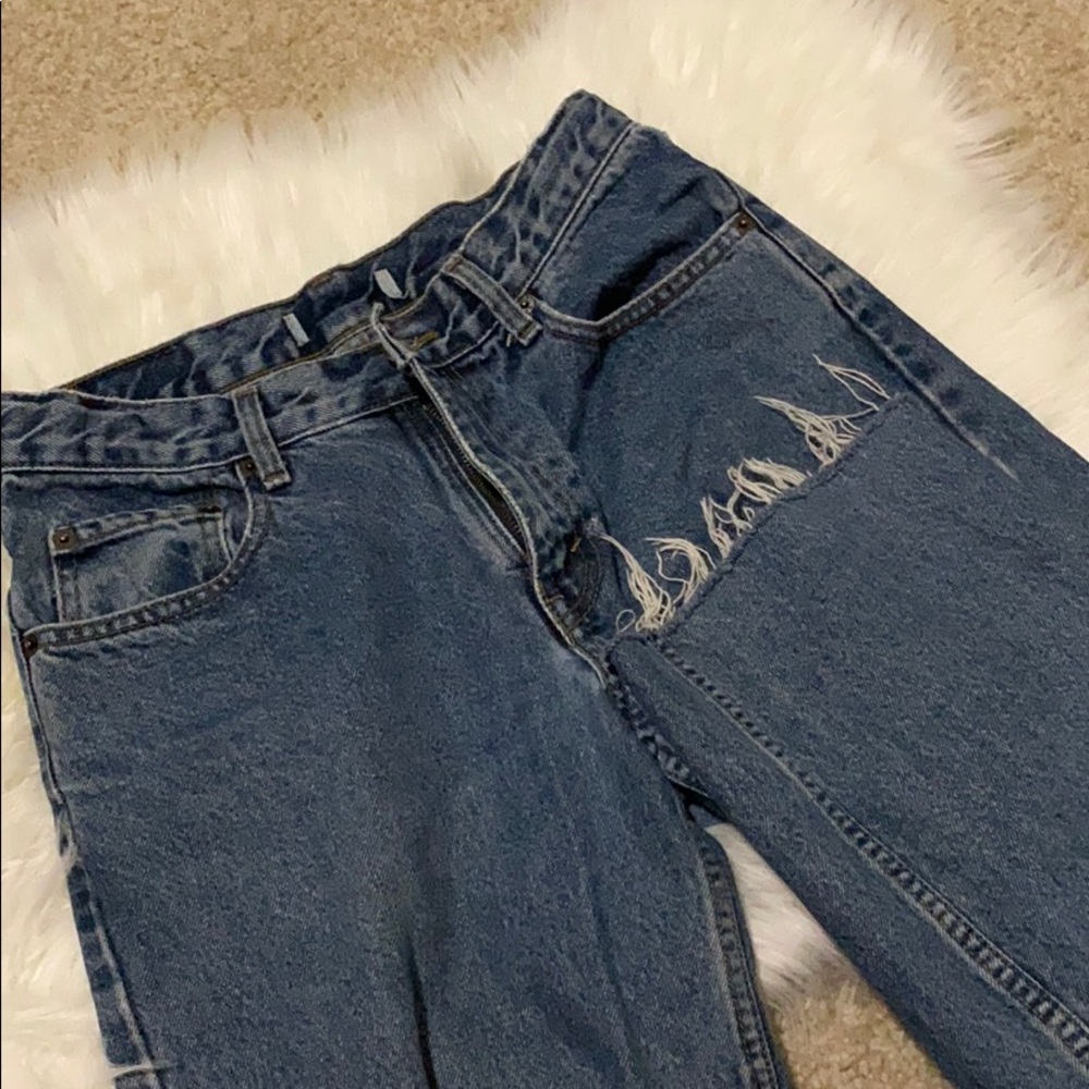Levi’s high rise crop